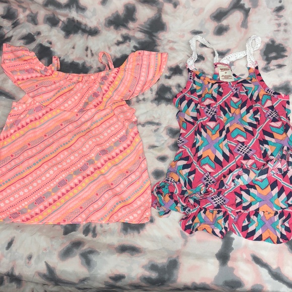 Arizona Jean Company Other - 2 Girls Tank Tops Size 2T Aztec